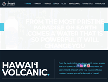 Tablet Screenshot of hawaiivolcanic.com